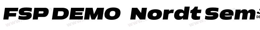 FSP DEMO   Nordt Sem字体转换